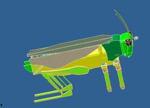 国产蝗虫仿生机器人视频,昆虫灵感下的智能创新之旅  第3张